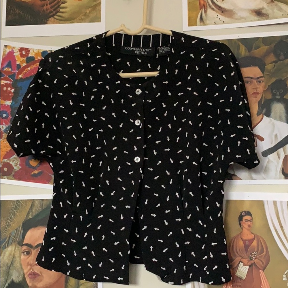 Polyester crop top